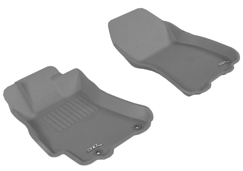 3D MAXpider 2010-2014 Subaru Legacy/Outback Kagu 1st Row Floormat - Gray L1SB00411501 Main Image