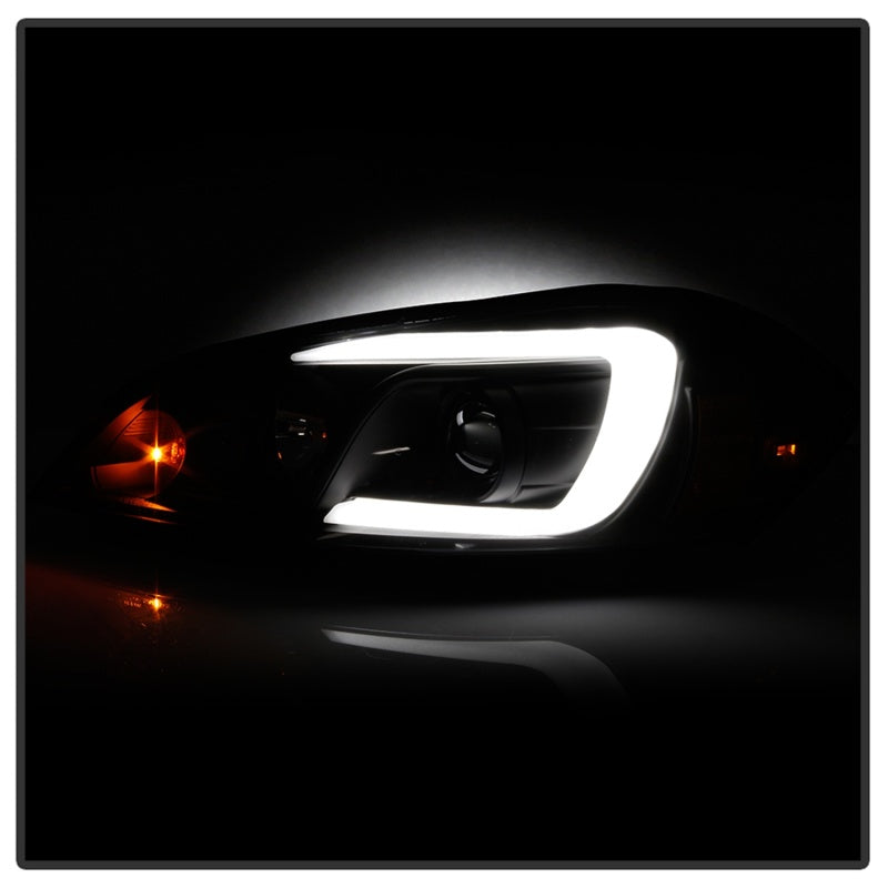 Spyder 06-13 Chevy Impala / 06-07 Chevy Monte Carlo Projector Headlights - Light Bar - Black 5086679