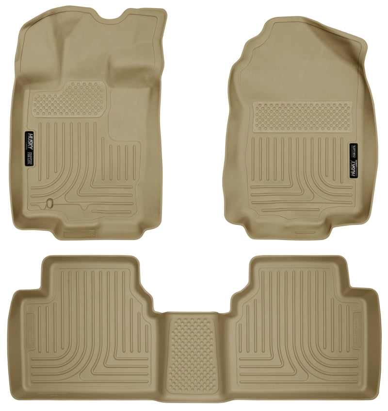 Husky Liners HL WB - Combo - Tan Floor Mats Floor Mats - Rubber main image