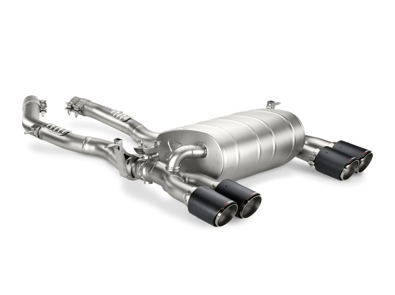 Akrapovic 14-17 BMW M3/M4 (F80/F82) Slip-On Line (Titanium) (Req. Tips) M-BM/T/8H Main Image