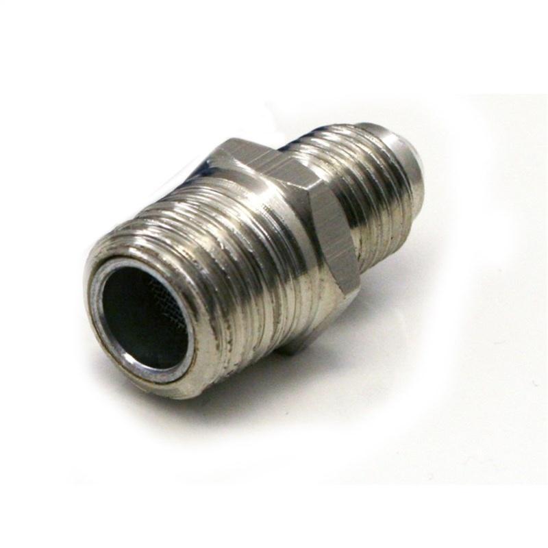 Nitrous Express 4AN x 1/4 NPT Nitrous Filter Fitting 15612 Main Image