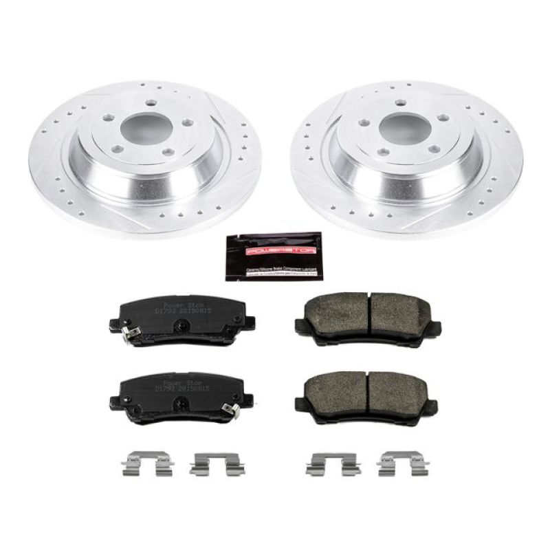 PowerStop PSB Z23 Evolution Kit Brakes, Rotors & Pads Brake Kits - Performance D&S main image