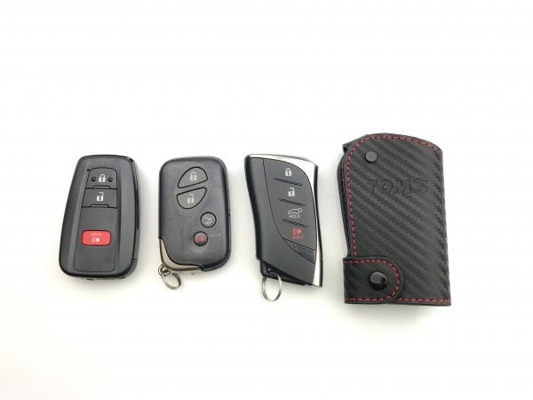 Apexi TOM'S Racing- Carbon Style Smart Key Case