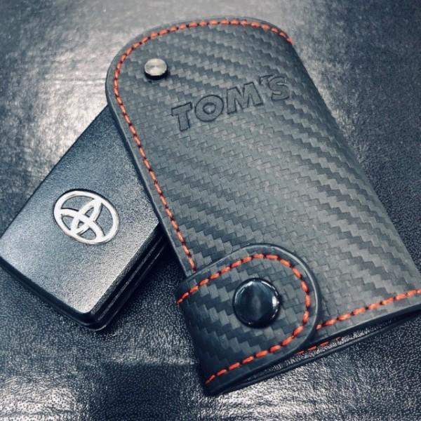 Apexi TOM'S Racing- Carbon Style Smart Key Case