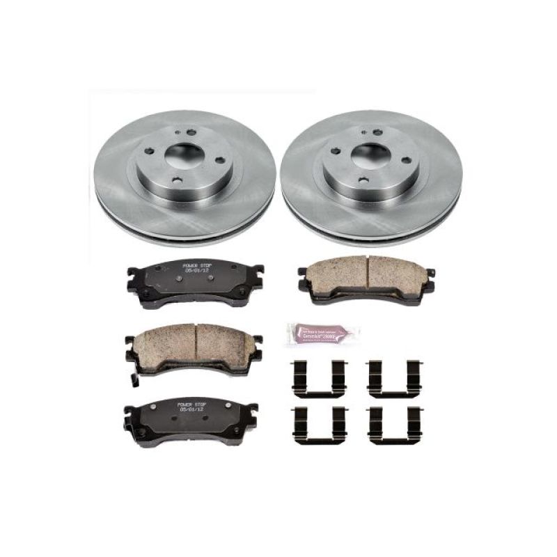 PowerStop PSB Autospecialty Kit Brakes, Rotors & Pads Brake Kits - OE main image