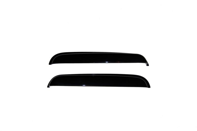 AVS 99-16 Ford F-250 Super Duty Supercab Ventvisor Outside Mount Rear Window Deflectors 2pc - Smoke 15613 Main Image