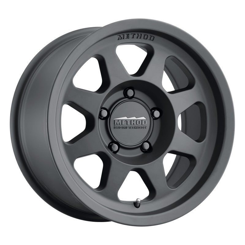 Method MR701 17x7.5 +30mm Offset 5x108 63.4mm CB Matte Black Wheel MR70177549530