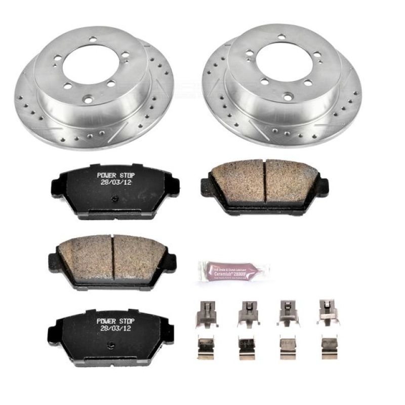 PowerStop PSB Z23 Evolution Kit Brakes, Rotors & Pads Brake Kits - Performance D&S main image