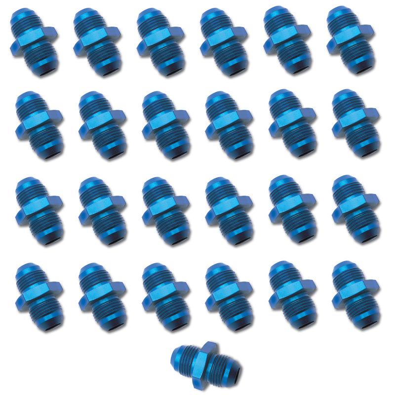 Russell Performance -6 AN Flare Union (Blue) (25 pcs.) 660358 Main Image