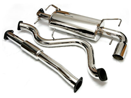 AVO Turboworld Exhaust 3inch Stainless Steel Cat Back Exhaust - 08-10 WRX 5-Door Hatc