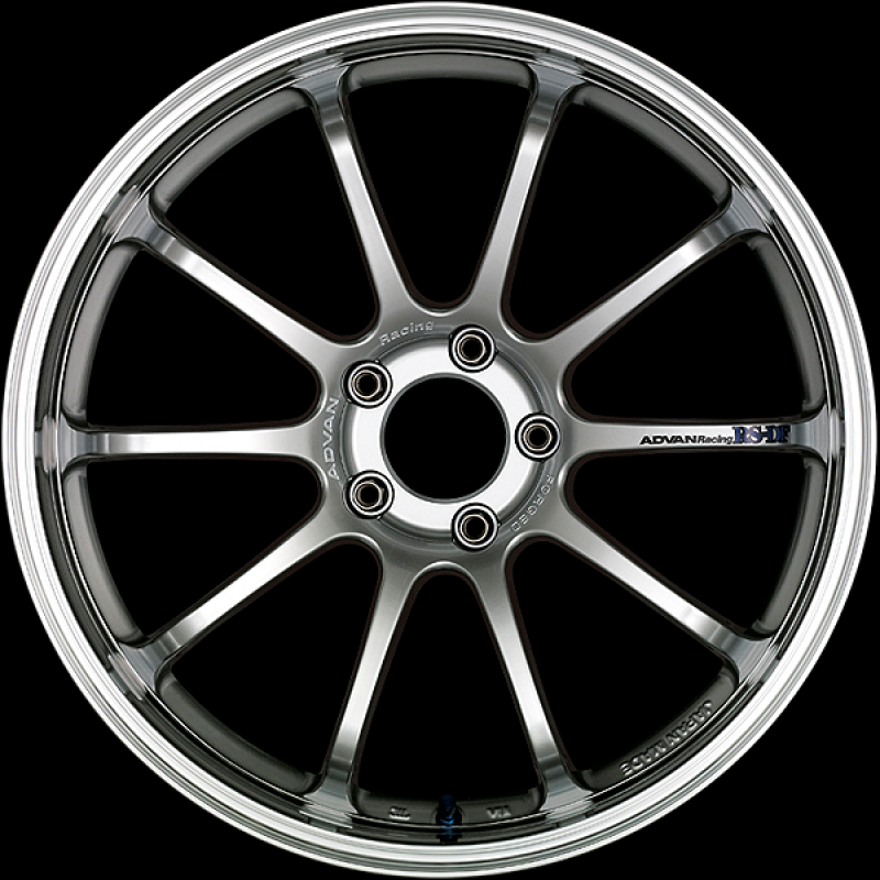 Advan RS-DF 19x8.0 +48 5-112 Machining& Racing Hyper Silver Wheel YAS9G48MHS