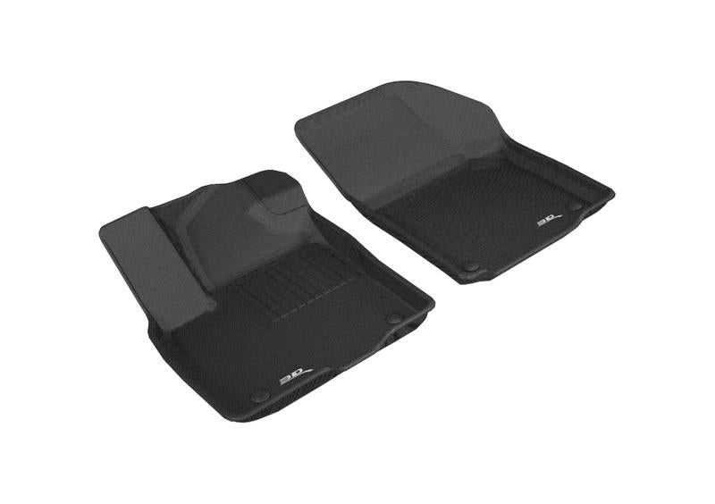 3D MAXpider 2018-2019 Volkswagen Atlas Kagu 1st Row Floormat - Black L1VW08411509 Main Image