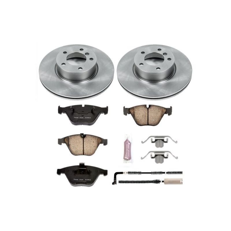 PowerStop PSB Autospecialty Kit Brakes, Rotors & Pads Brake Kits - OE main image