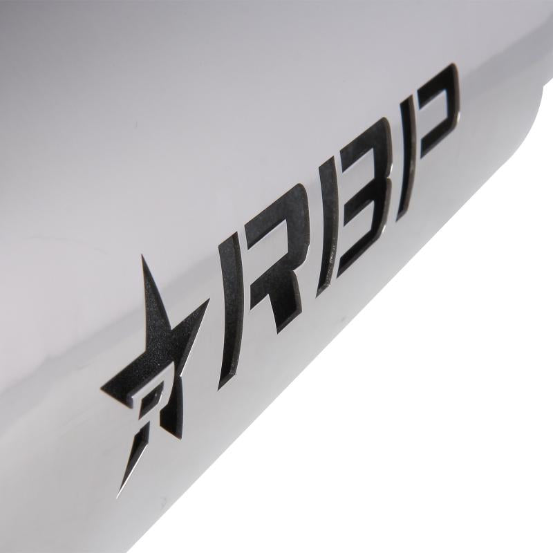 RBP RX-7 Polished Exhaust Tip Inlet 3.5in. / Outlet 4.5in. / Length 12in. - Stainless Steel RBP-35453-7 Main Image