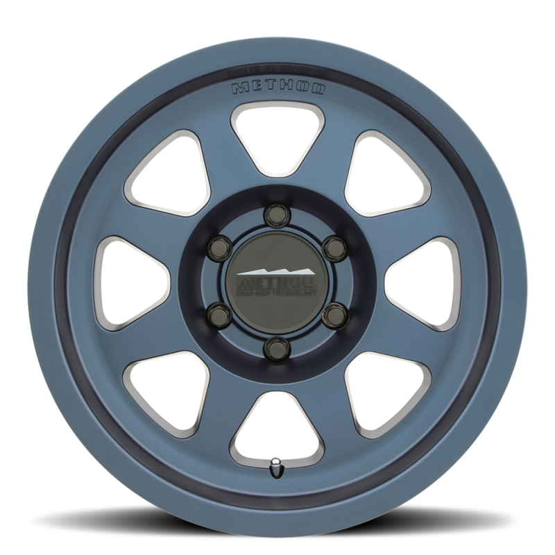 Method MR701 17x9 -12mm Offset 5x5 71.5mm CB Bahia Blue Wheel MR70179050612N