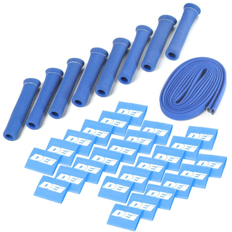 DEI Protect-A-Boot and Wire Kit 8 Cylinder - Blue 10732