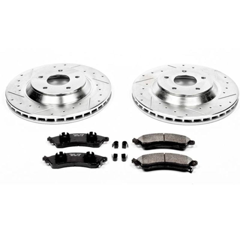 PowerStop PSB Z23 Evolution Kit Brakes, Rotors & Pads Brake Kits - Performance D&S main image