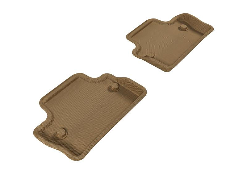 3D MAXpider 2011-2018 Volvo S60/V60 Kagu 2nd Row Floormats - Tan L1VV01621502 Main Image