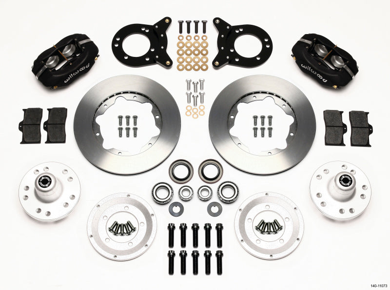 Wilwood FDL Front Kit, 11.00", 1970-1973 Mustang Disc & Drum Spindle