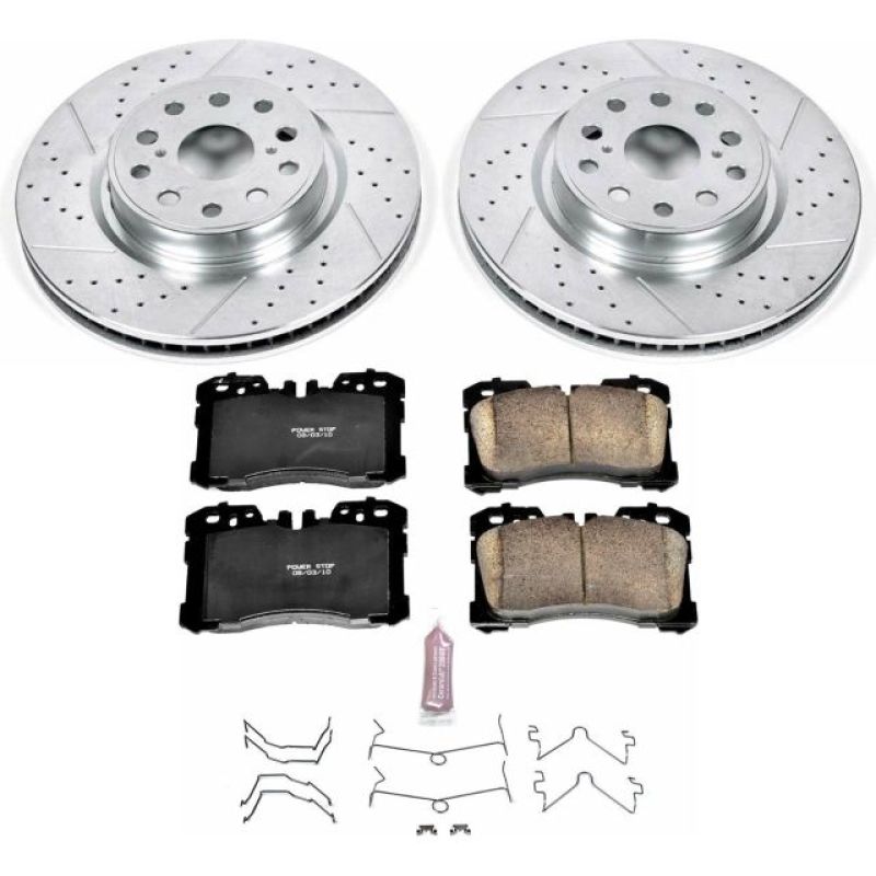 PowerStop PSB Z23 Evolution Kit Brakes, Rotors & Pads Brake Kits - Performance D&S main image