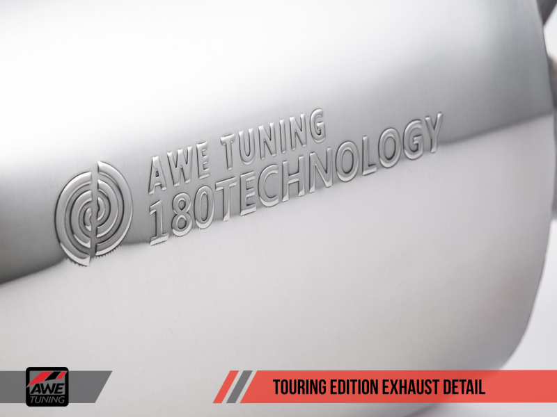 AWE Tuning Mk5 Jetta 2.0T - GLI Touring Edition Exhaust - Polished Silver Tips 3015-22062 Main Image