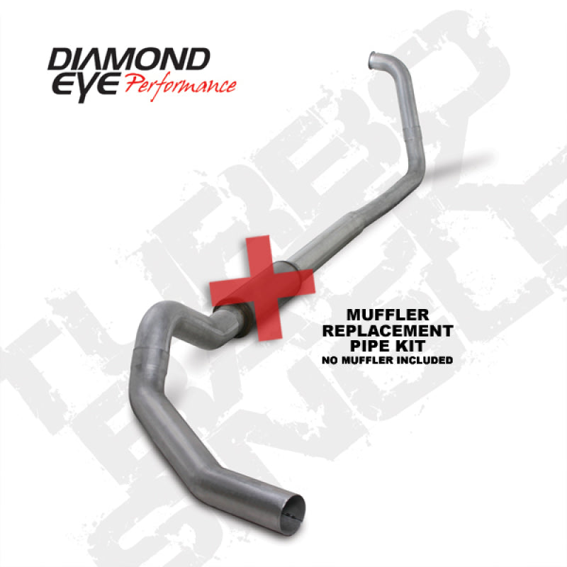 Diamond Eye Performance DEP Turbo Back Exhaust Kit AL Exhaust, Mufflers & Tips Turbo Back main image