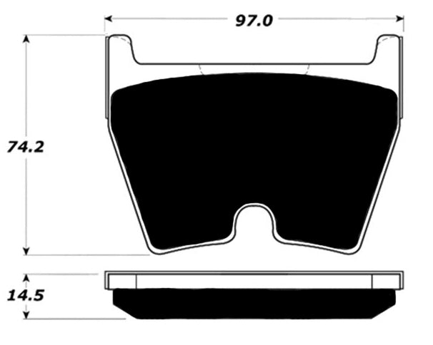 Porterfield Brake Pads for 2016 AUDI TT-RS Coupe w/Iron Disc