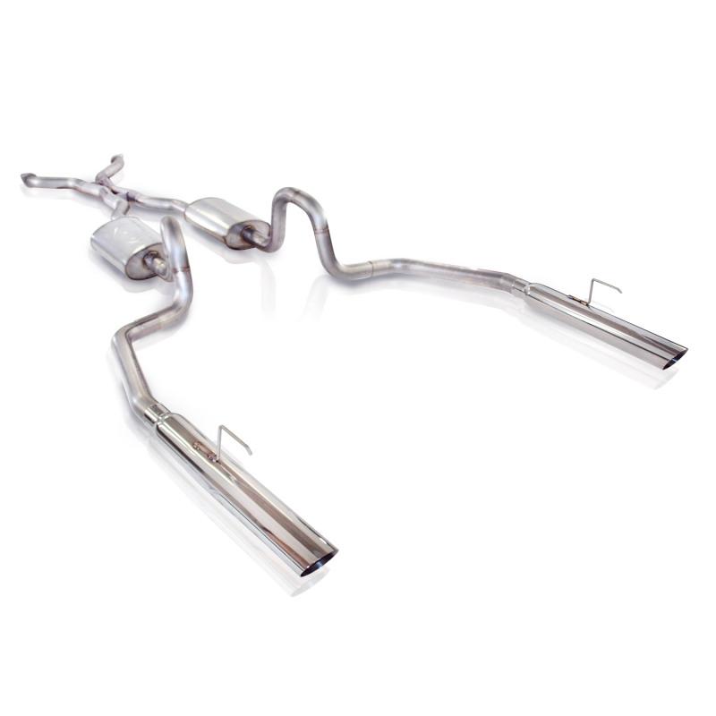 Stainless Works Ford Crown Vic/Grand Marquis 1998-02 Exhaust 2-1/2in Chambered CRVIC98CB Main Image