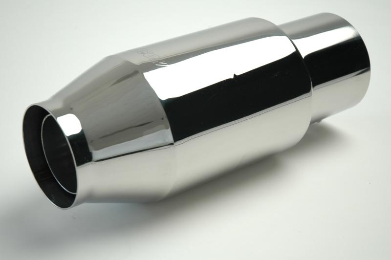 Gibson Marine Bullet Muffler (Pair) - 4in Inlet/11in Length - Stainless 110001 Main Image