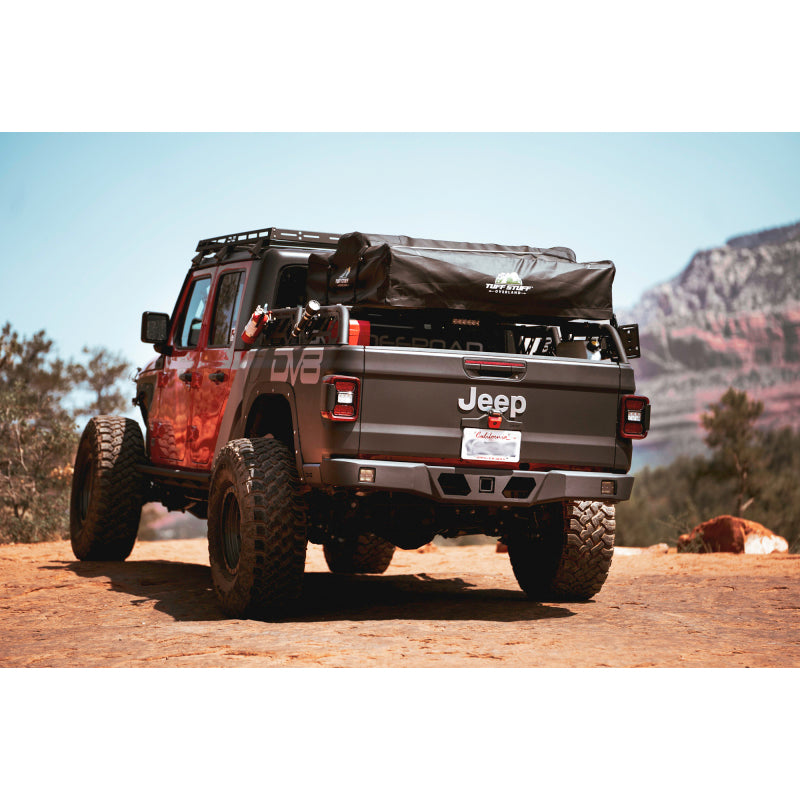 DV8 Offroad 20-22 Jeep Gladiator High Clearance Rear Bumper RBGL-05