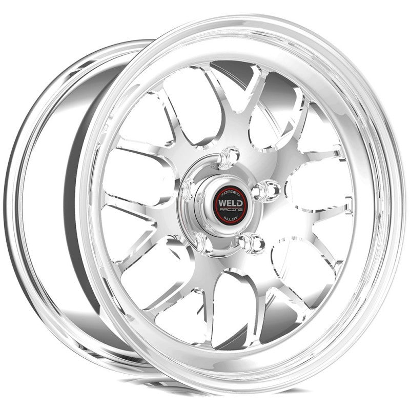 Weld S77 17x10.5 / 5x120mm BP / 7.7in. BS Polished Wheel (High Pad) - Single-Beadlock 77HP7105N77F