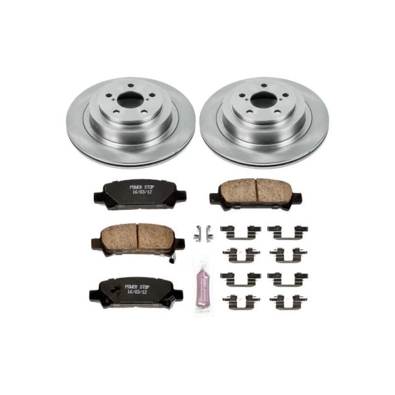 PowerStop PSB Autospecialty Kit Brakes, Rotors & Pads Brake Kits - OE main image