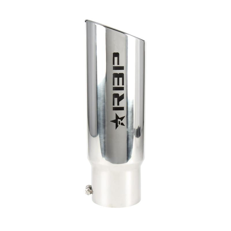 RBP RX-1 Polished Dual-Badged Exhaust Tip Inlet 5in. / Outlet 6in. / Length 18in. - Stainless Steel RBP-56003 Main Image