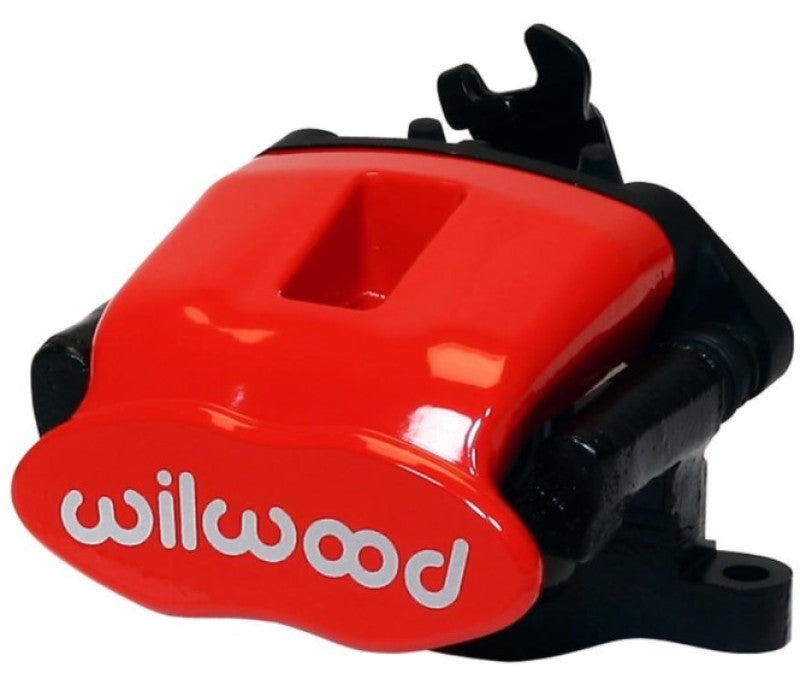 Wilwood Caliper-Combination Parking Brake-R/H-Red 41mm piston 1.00in Disc 120-10111-RD