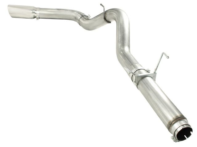 aFe  POWER 49-42016-P Large Bore-HD 5" 409 SS DPF-Back Exhaust System