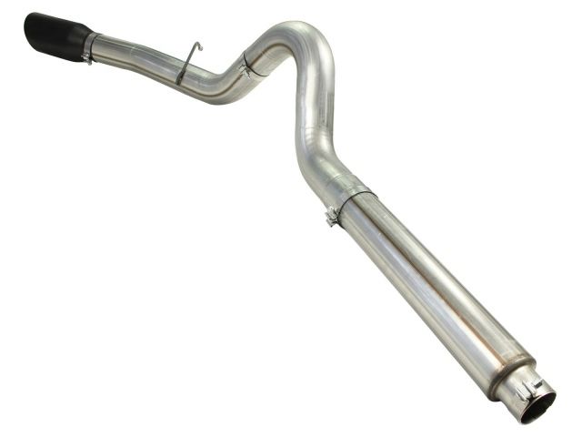 aFe  POWER Large Bore-HD 5" 409 SS DPF-Back Exhaust System