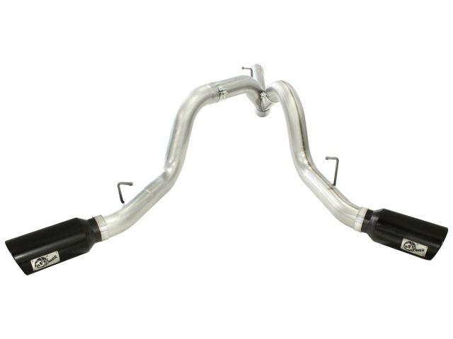 aFe  POWER 49-44043-B Large Bore-HD 4" 409 SS DPF-Back Exhaust System