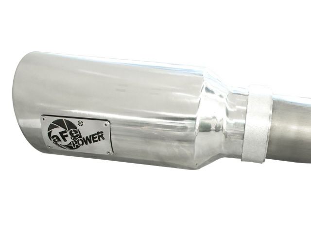 aFe  POWER 49-42044-P Large Bore-HD 3" 409 SS DPF-Back Exhaust System