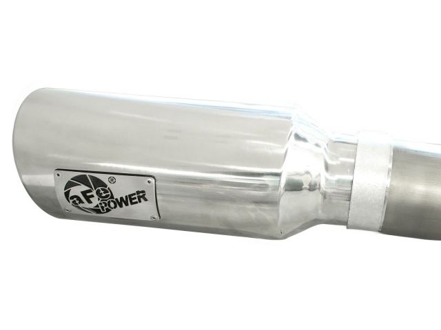 aFe  POWER 49-42045-P Large Bore-HD 3" 409 SS DPF-Back Exhaust System