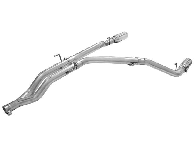 aFe  POWER 49-42045-P Large Bore-HD 3" 409 SS DPF-Back Exhaust System