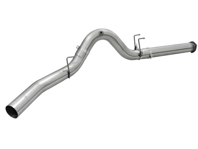 aFe  POWER Large Bore-HD 5" 409 Stainless Steel DPF-Back Exhaust System