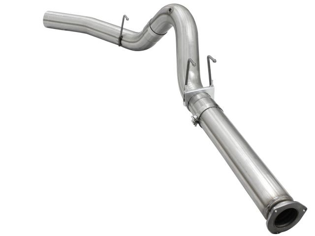 aFe  POWER Large Bore-HD 5" 409 Stainless Steel DPF-Back Exhaust System