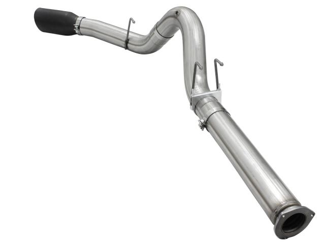 aFe  POWER 49-43064-B Large Bore-HD 5" 409 SS DPF-Back Exhaust System