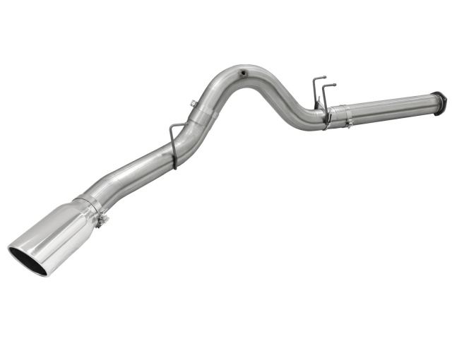 aFe  POWER 49-43064-P Large Bore-HD 5" 409 SS DPF-Back Exhaust System