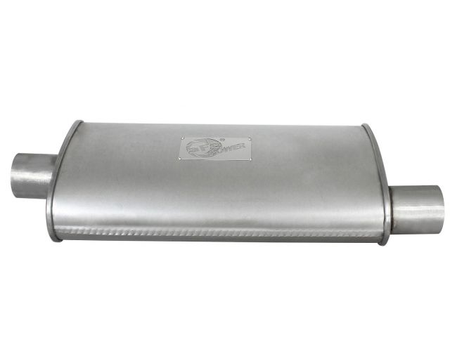 aFe  POWER Scorpion Aluminized Steel Chambered Center-Offset Muffler