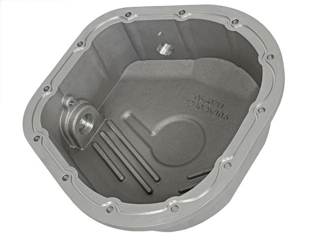 aFe Street Series Rear Differential Cover Raw w/ Machined Fins : Ford F-25