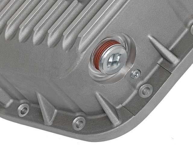 aFe Street Series Rear Differential Cover Raw w/ Machined Fins : Ford F-25