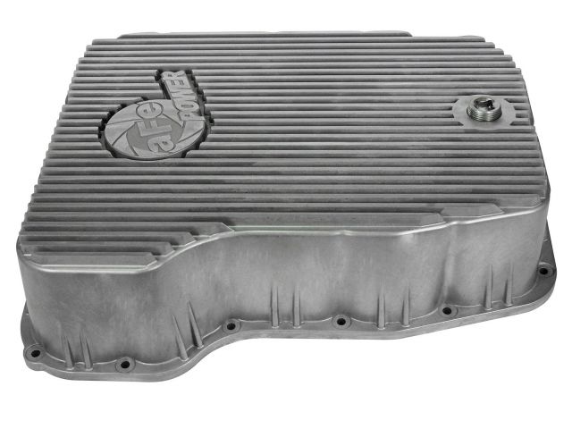 aFe Transmission Pan, Machined Fins: Dodge RAM Diesel Trucks 07.5-12 L6-6.