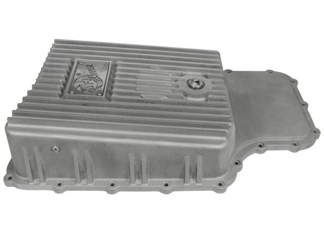 aFe Transmission Pan, Machined Fins - Ford Trucks 11-16 V8-6.7L (td) (6R14