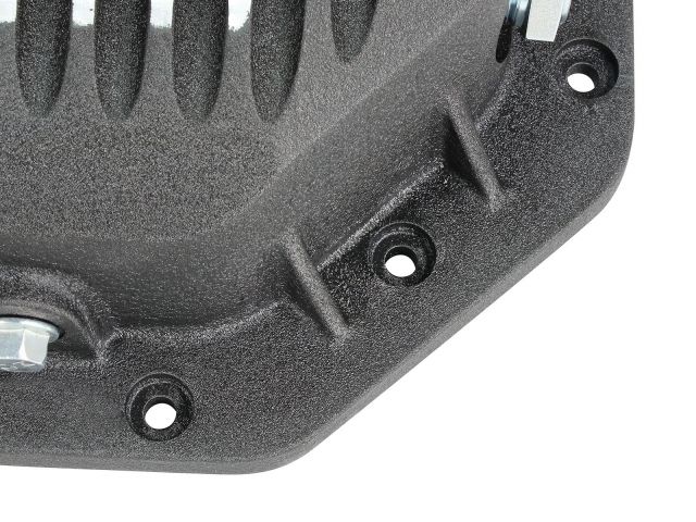 aFe Pro Series Rear Differential Cover Black w/ Machined Fins : Dodge/RAM